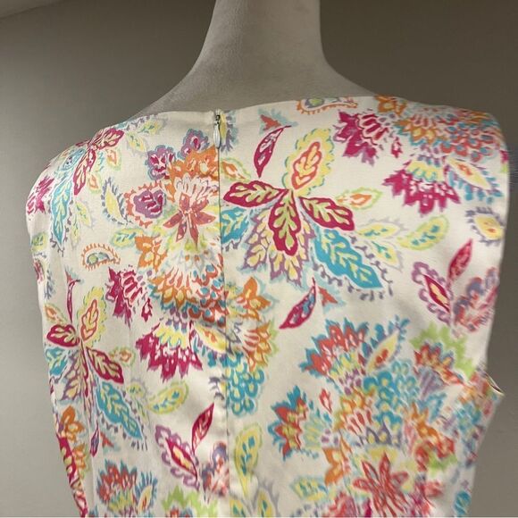 A-line Floral Sleeveless formal Dress - Picture 7 of 13